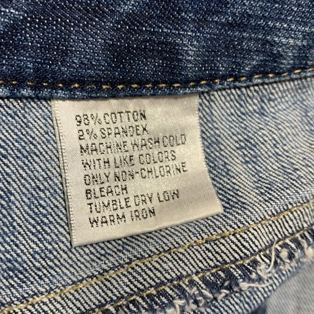 Talbots Jeans Capris Pants 10 Blue Stretch 4-Pockets Cotton Spandex - Picture 12 of 12